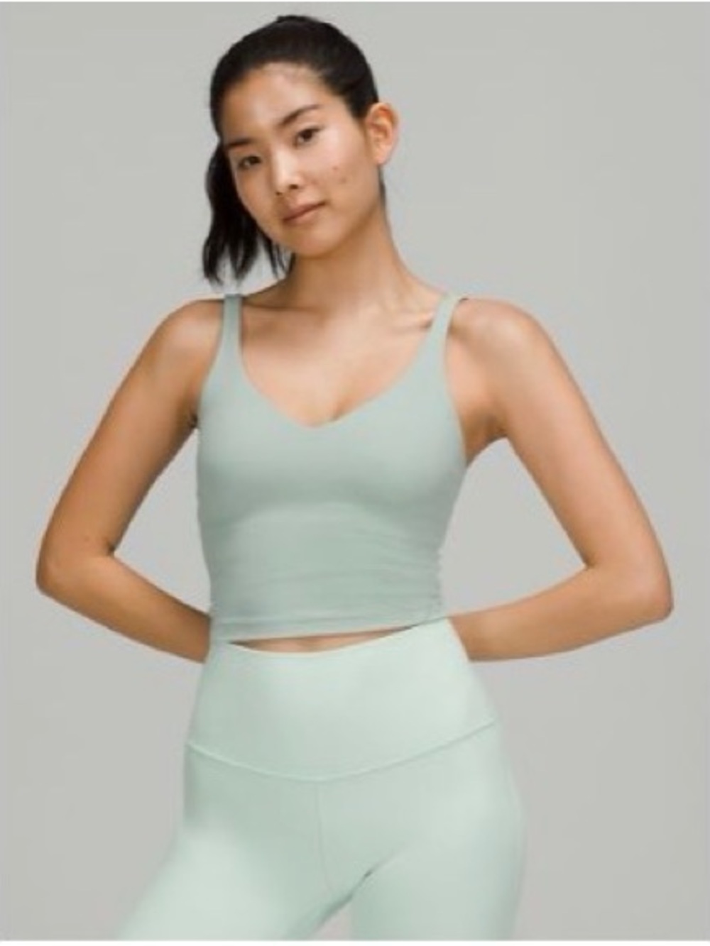 Lululemon Align Tank Top - silver blue